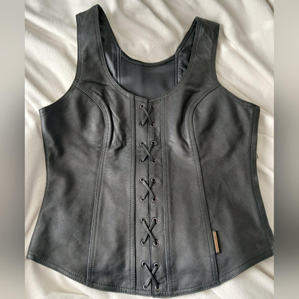 Women's Black Corset Top
